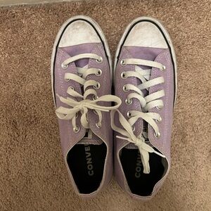 Converse Women's Lavender Canvas Sneakers